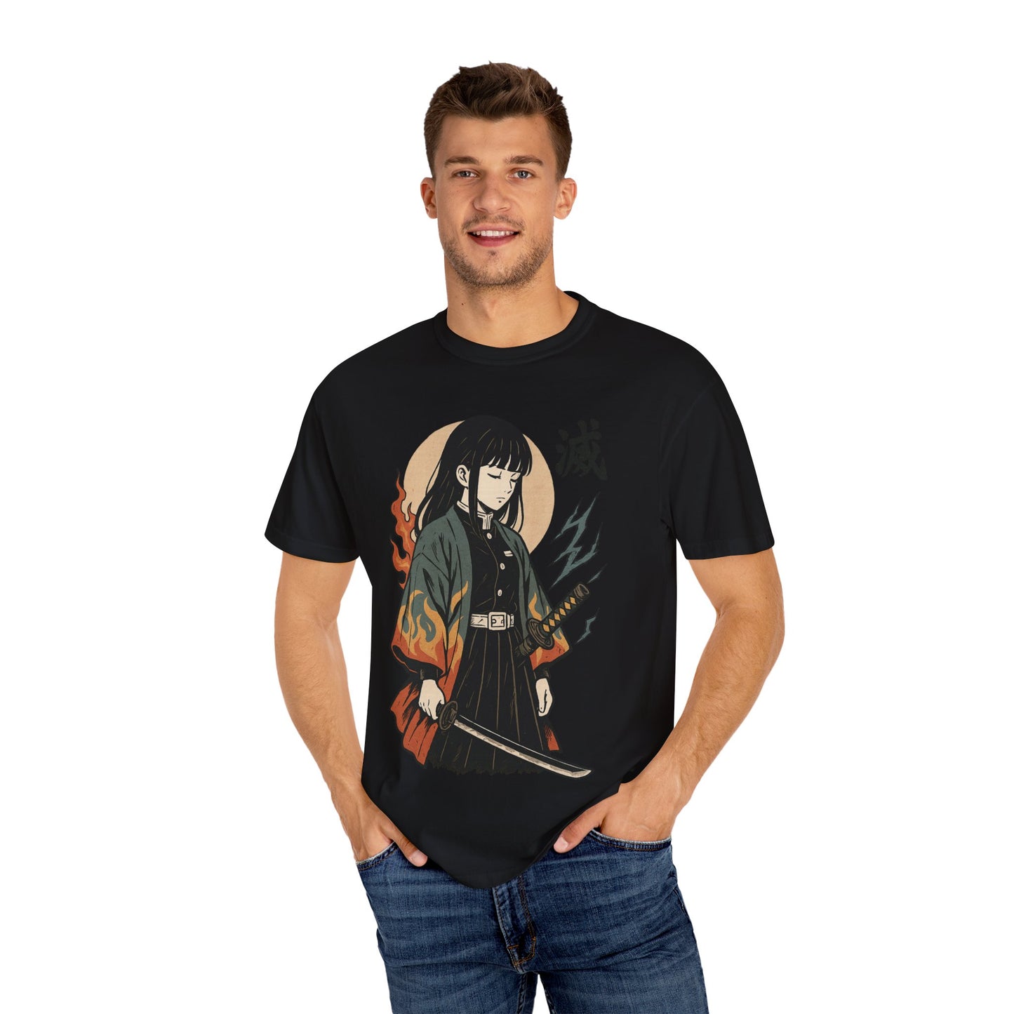Anime-Inspired Unisex T-Shirt, Casual Wear, Gift for Otaku, Streetwear Fashion, Character Print Tee, Summer Apparel