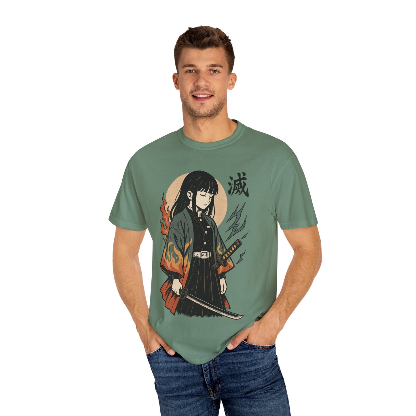 Anime-Inspired Unisex T-Shirt, Casual Wear, Gift for Otaku, Streetwear Fashion, Character Print Tee, Summer Apparel