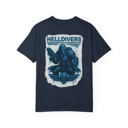 Manage Democracy Spread LIBERTY!  to hell fellow diver! T-shirt