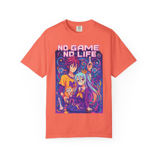 "No game No life" Lets have a round T-shirt
