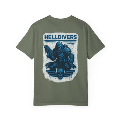 Manage Democracy Spread LIBERTY!  to hell fellow diver! T-shirt